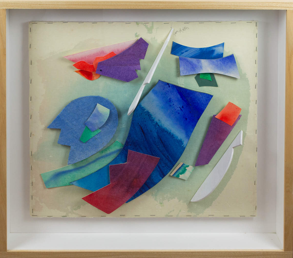Untitled (Ceiling Tile) by Samuel Maitin 