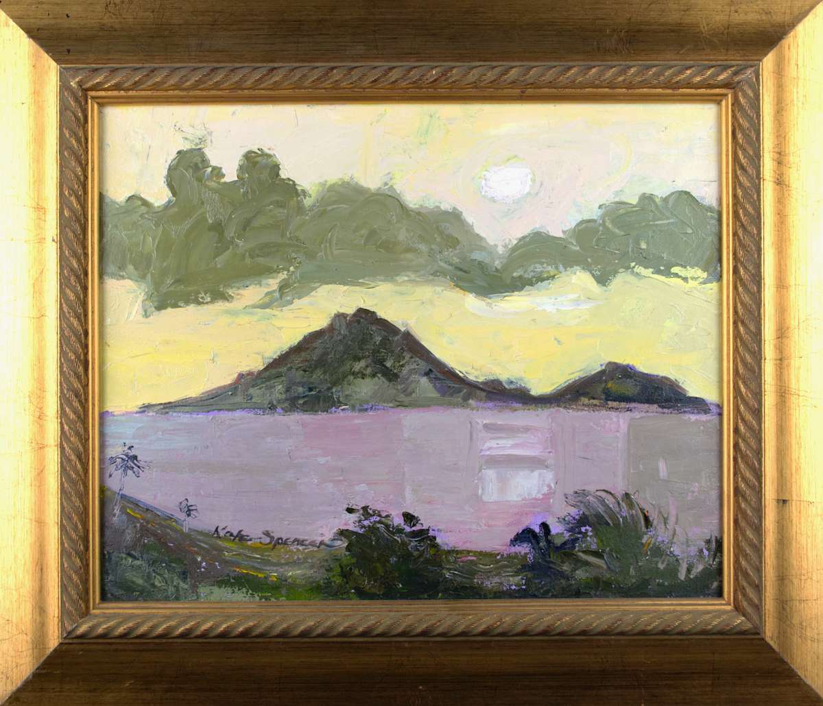 Before A Storm: View Towards St. Martin by Kate Spencer 