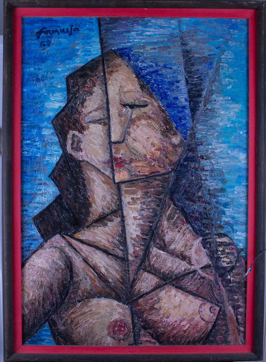 No. 13 Woman (abstract torso of a woman) by John Formicola 