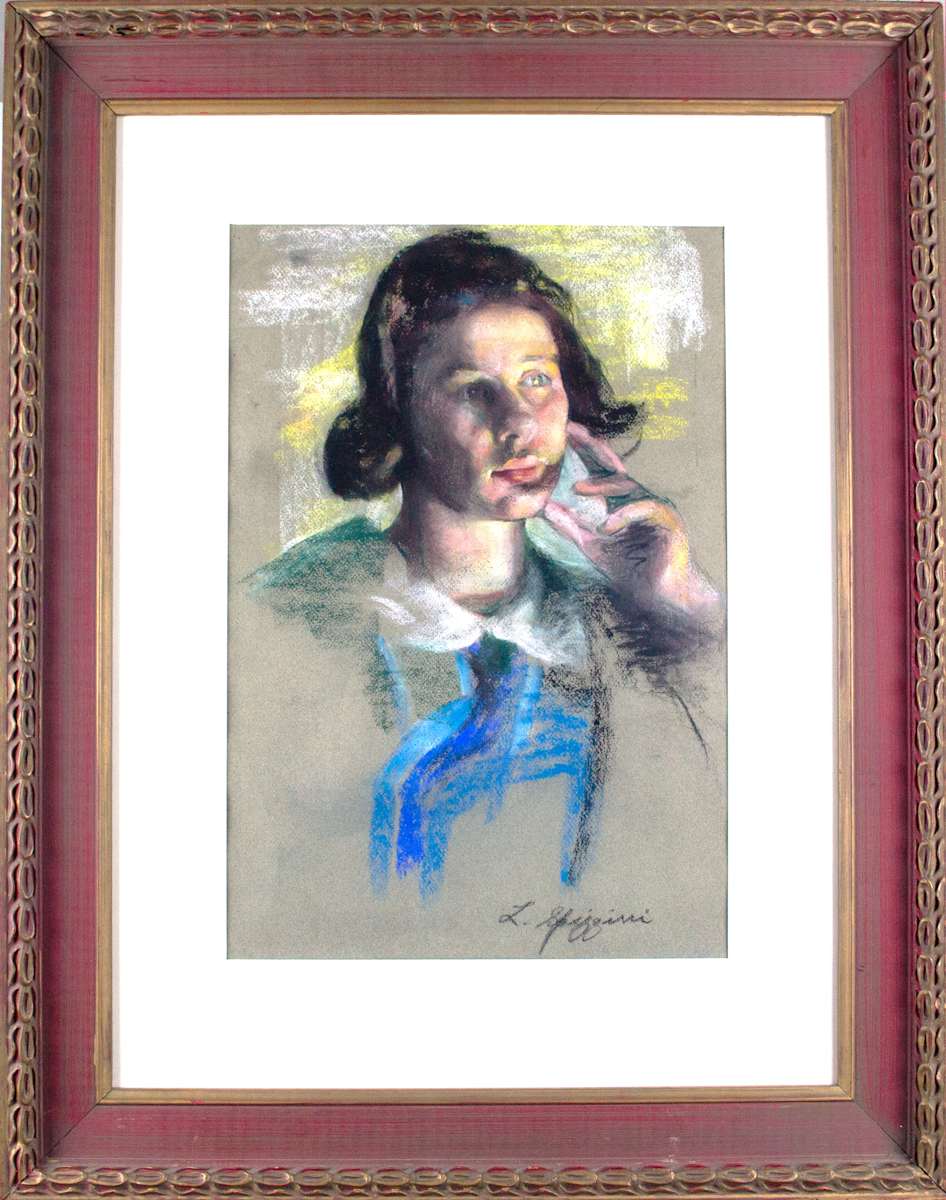 Bust Portrait of Woman by Luigi Spizzirri 
