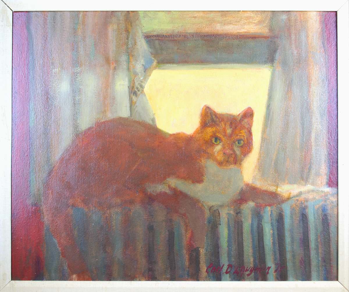 Tennyson On A Radiator by Carl Laughlin Jr. 