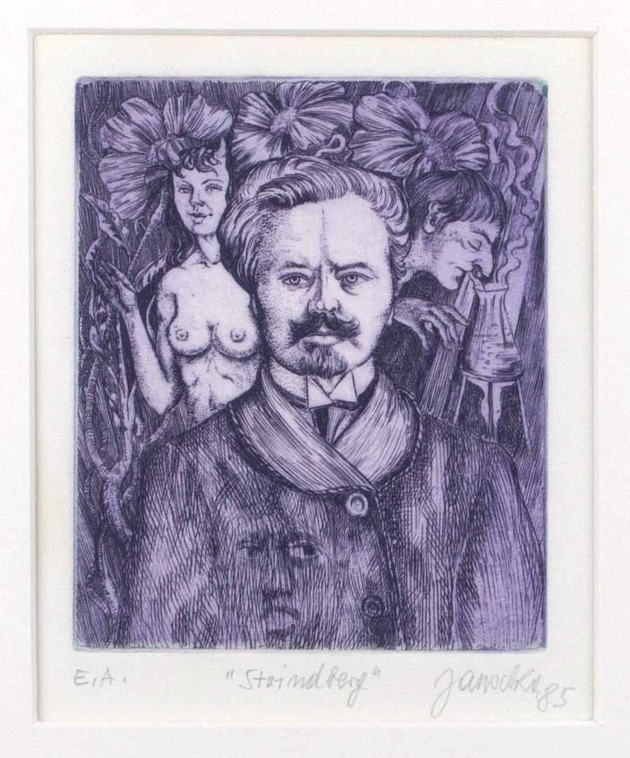 Strindberg by Fritz Janschka 