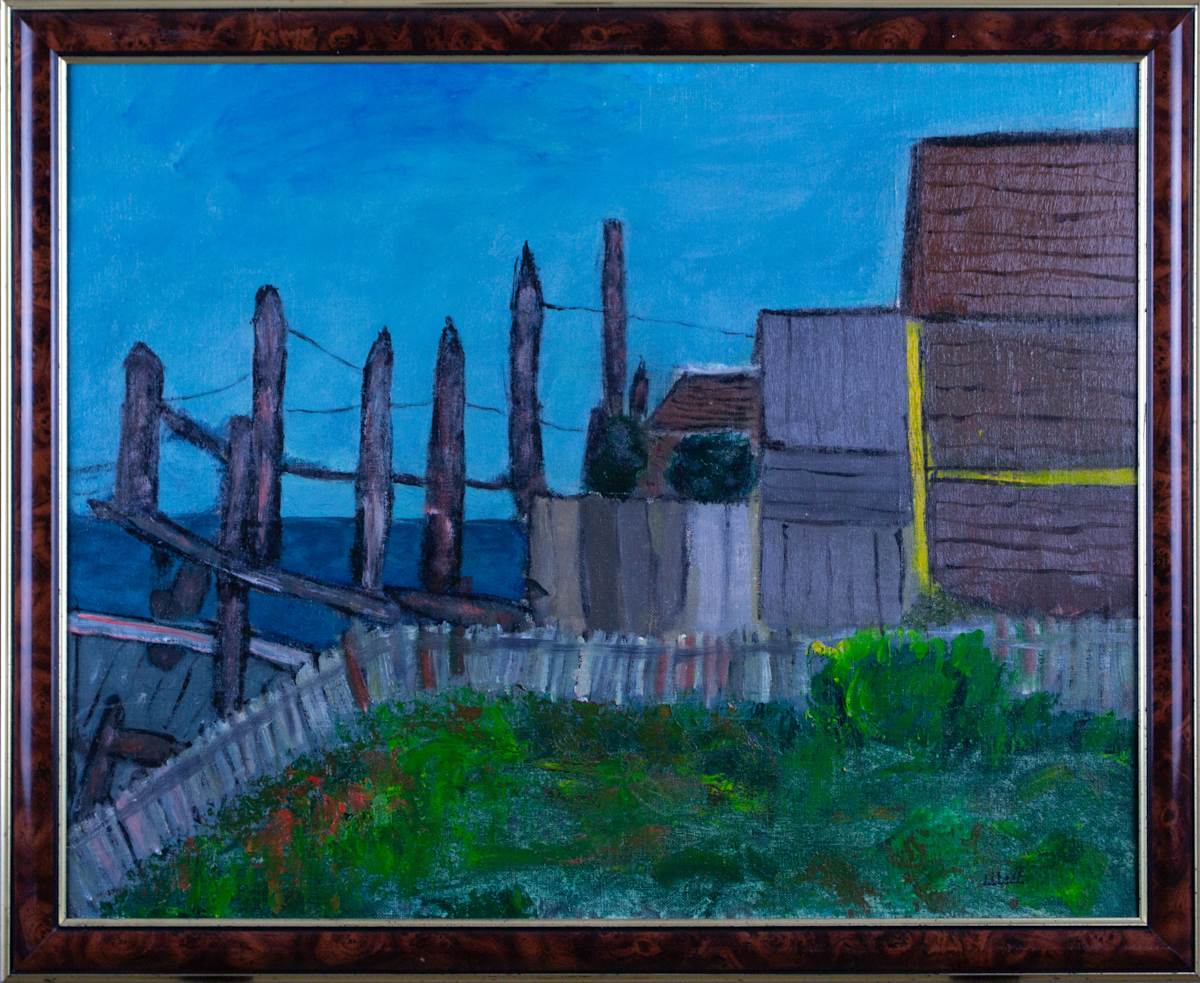 Untitled (Houses By The Sea) by Ben Wolf 