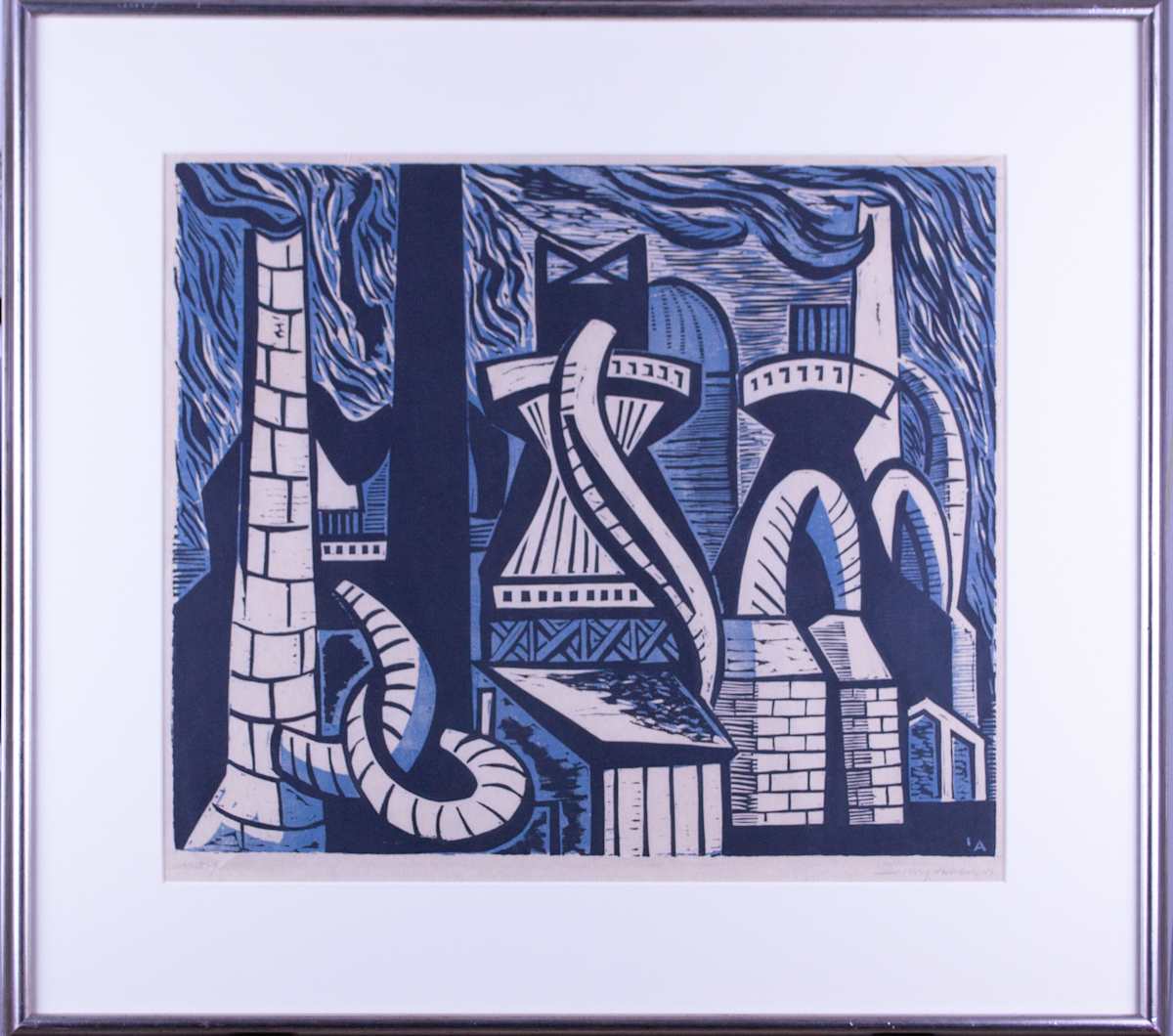 Untitled, Smokestacks by Irving Amen, Image 2.
