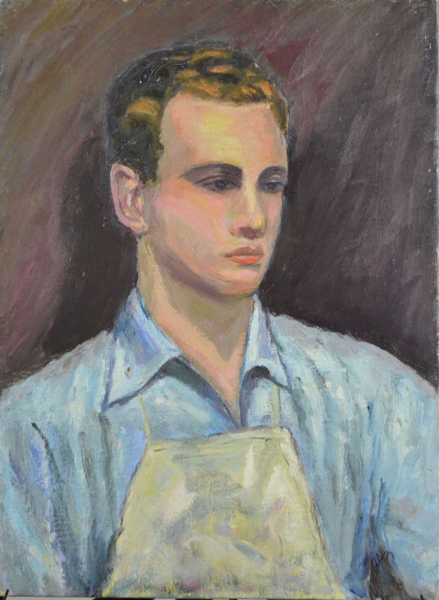 Portrait Of A Young Man (#11) by Helen Barth 