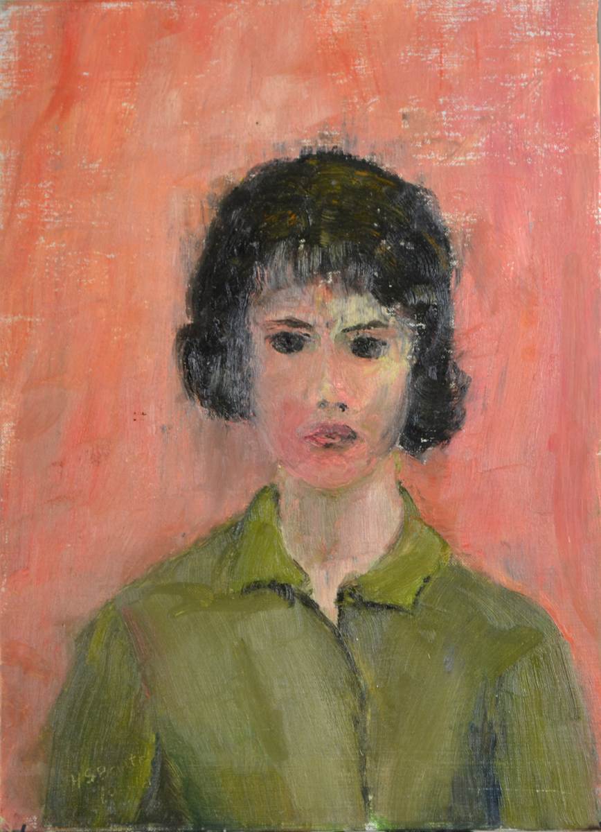 Portrait Of A Young Girl by Helen Barth 