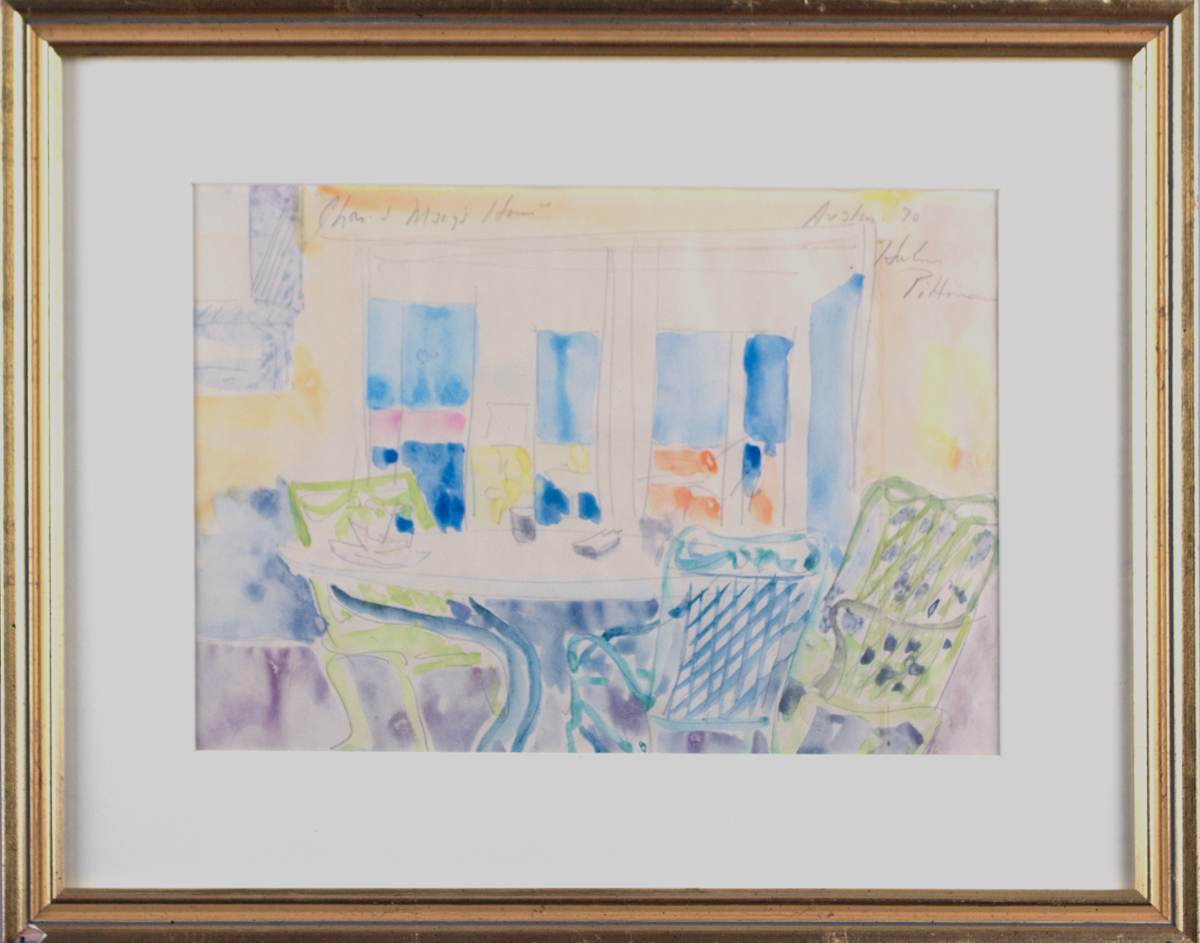 Charles And Mary's House, Avalon, 1970 by Hobson Pittman 