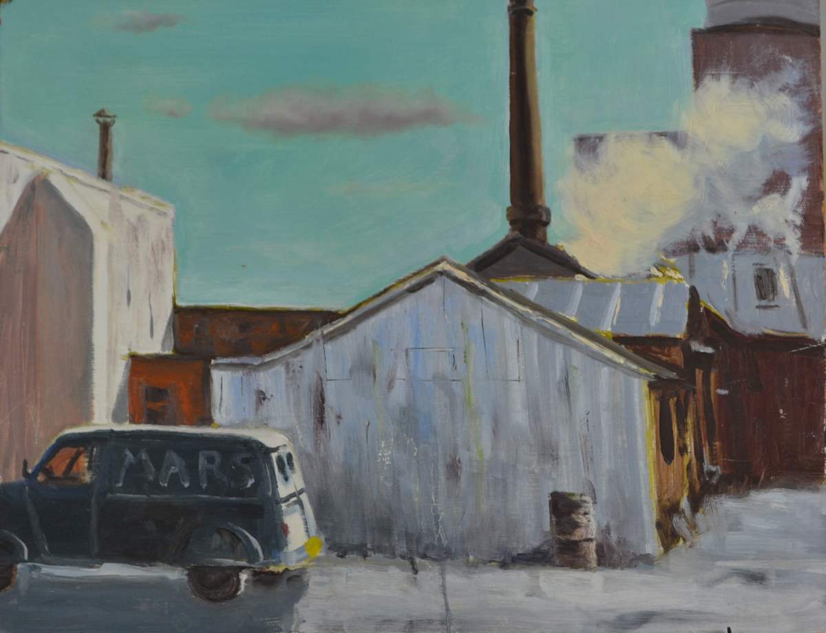 Truck Outside Factories by John Napoliello 