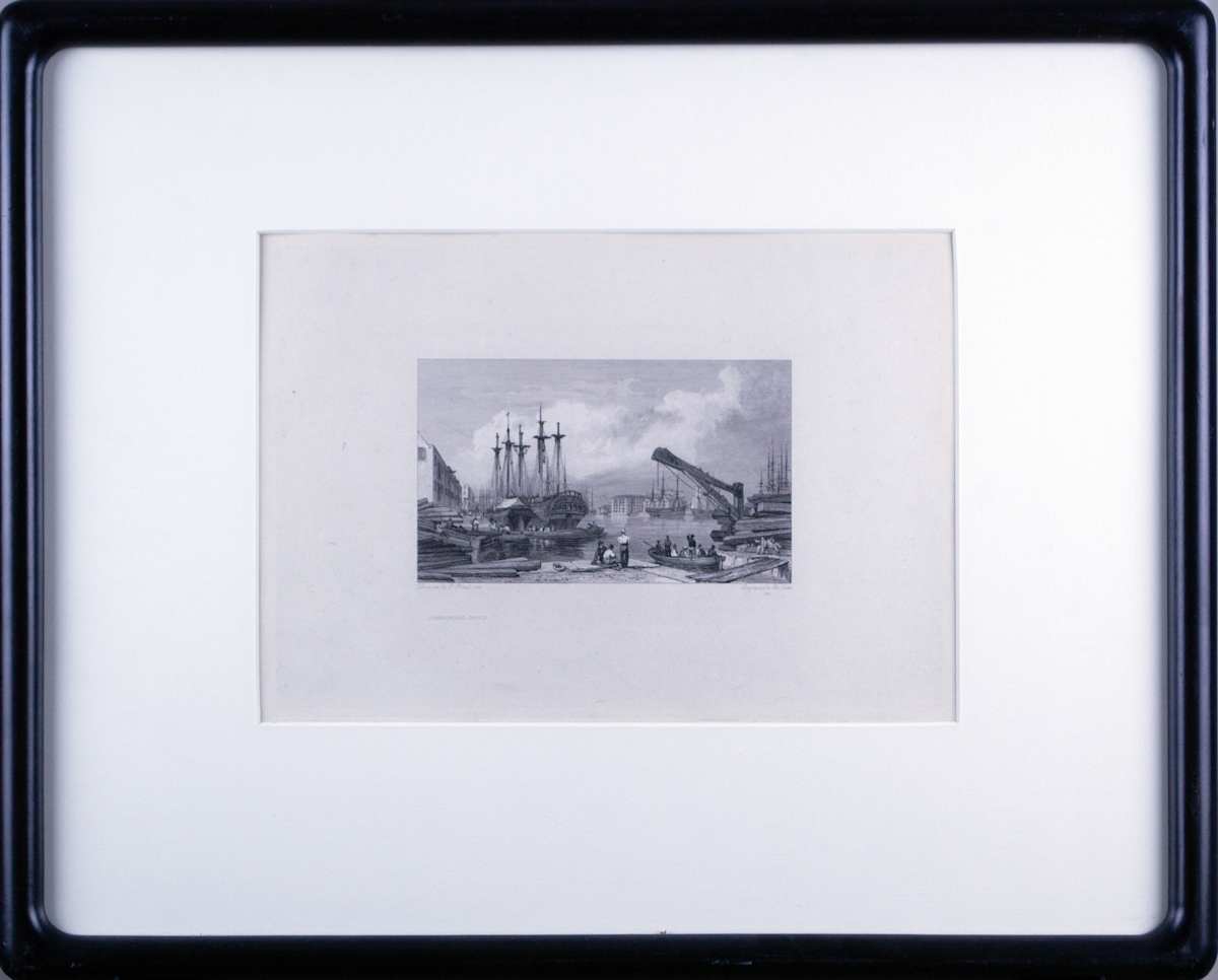 Commercial Docks (London) by George Cooke, Image 2.