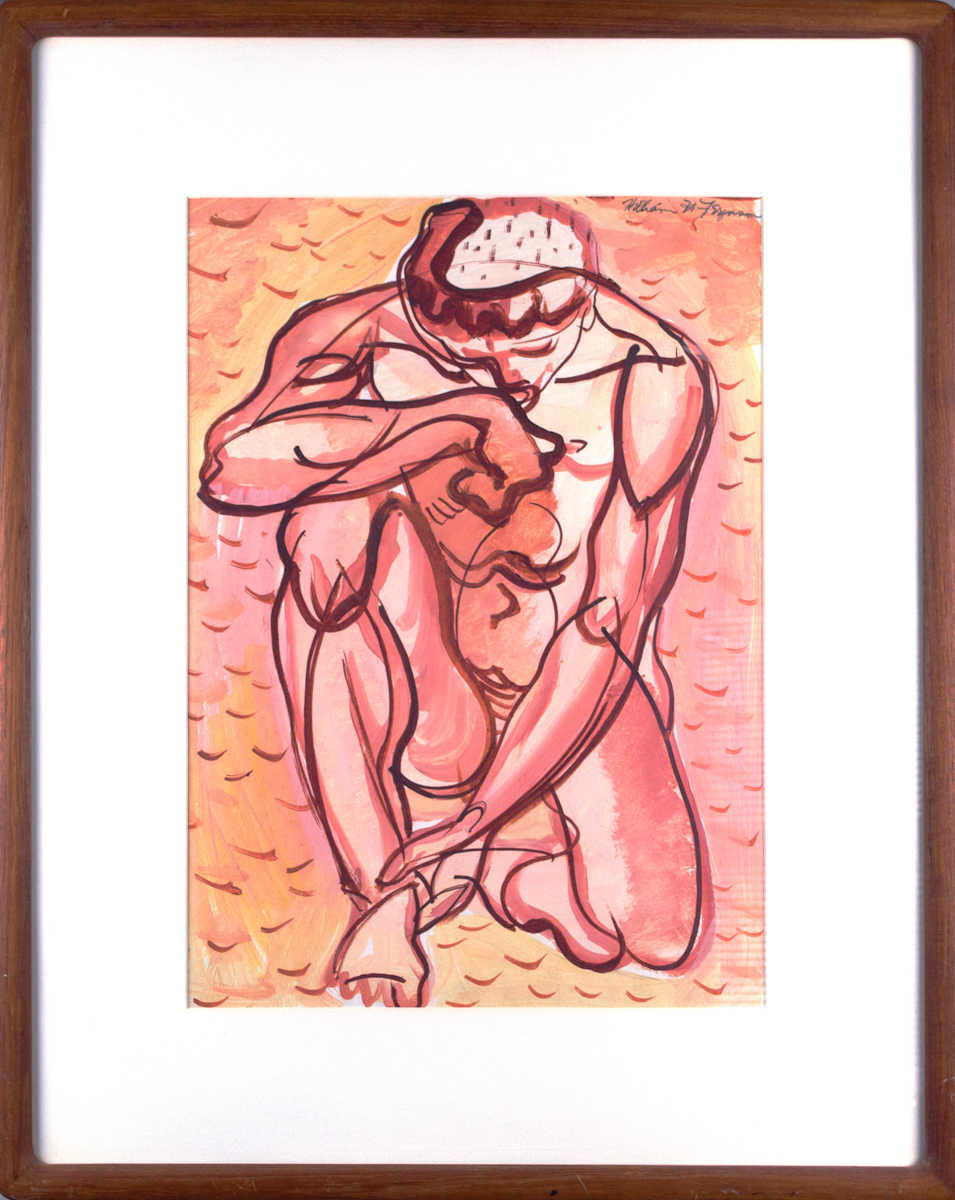 Untitled (Nude Kneeling) by William H. Ferguson 