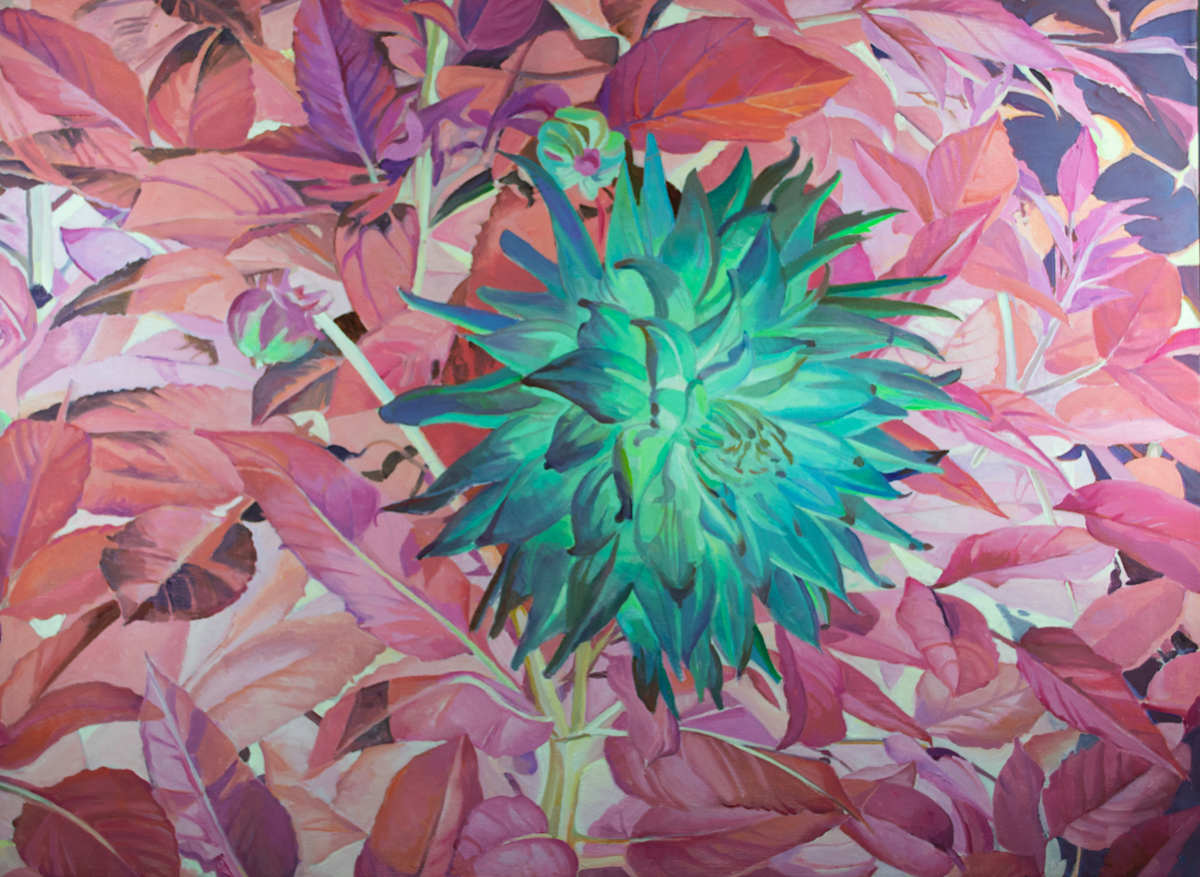 Green Dahlia by Charles Le Clair 