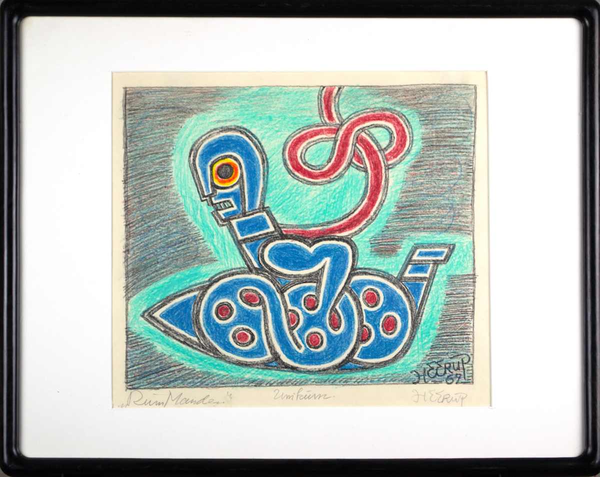 Rum Manden (The Space Man) by Henry Heerup 