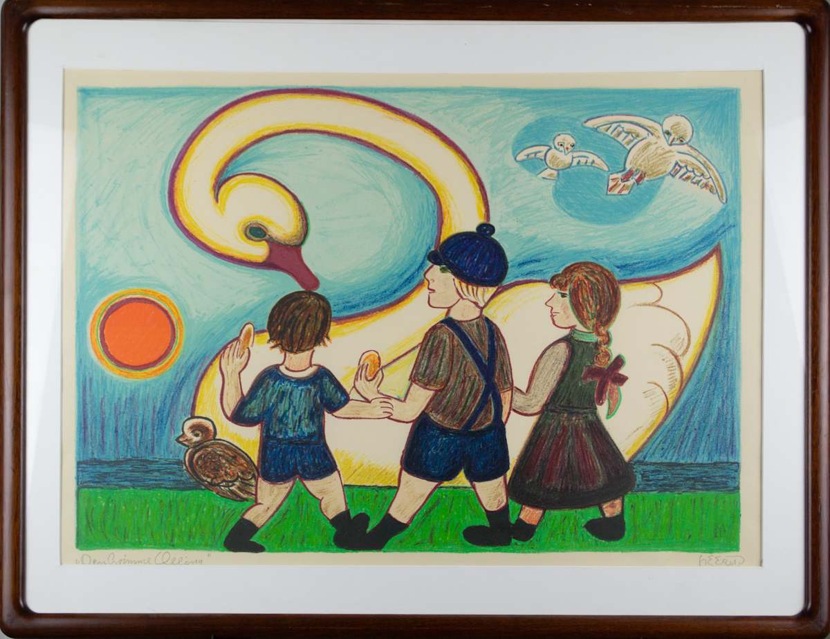 Den Grimme Ælling (The Ugly Duckling) by Henry Heerup, Image 2.