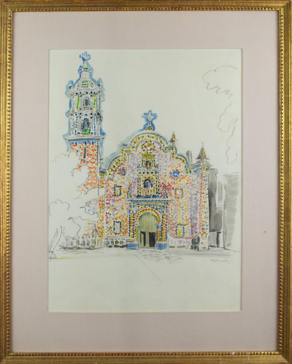 Mexican Church by Francis C. McCarthy 