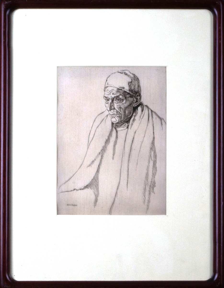 An Old Spaniard by Earnet Herber Thompson 