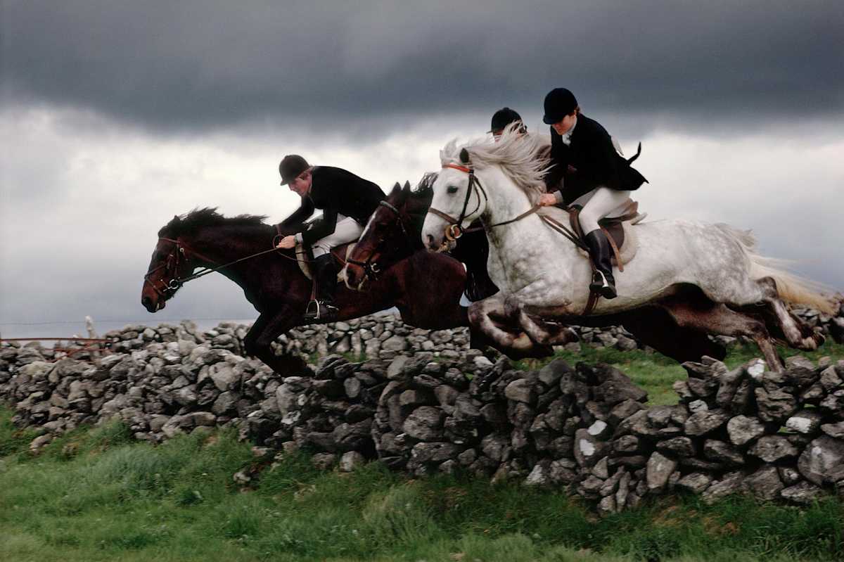Galway Blazers, Connemara by Alen MacWeeney 