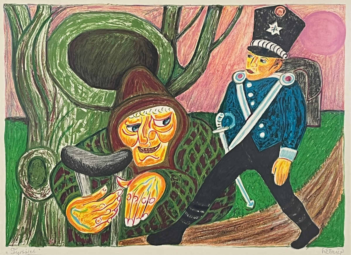 Fyrtøjet (The Tinderbox) by Henry Heerup 