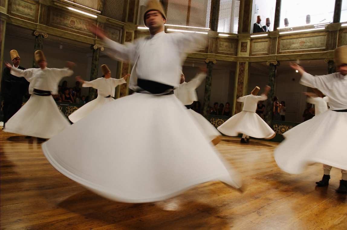 Untitled (Mevlevi Sema Ceremony) by Caroline Gutman 