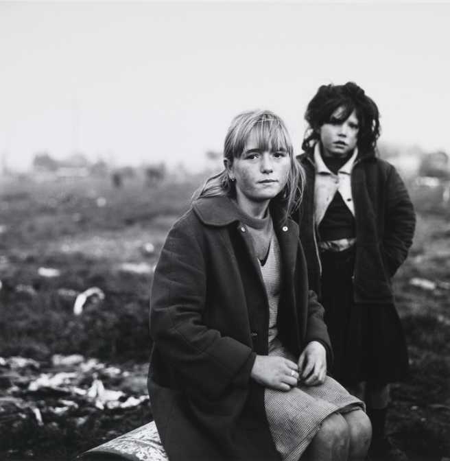 Kathleen Connors & Nellie Handrigan, Cherry Orchard by Alen MacWeeney 