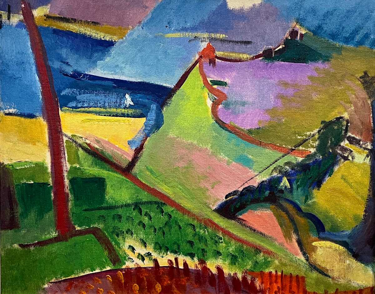 Untitled (Mountains I) by Beulah Stevenson, Image 3.
