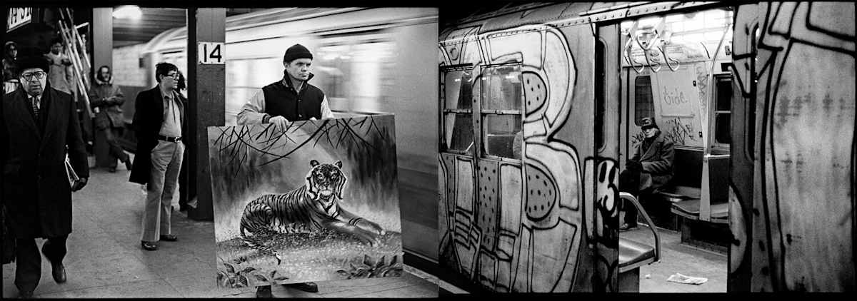 Tiger Man, New York, Ny by Alen MacWeeney 
