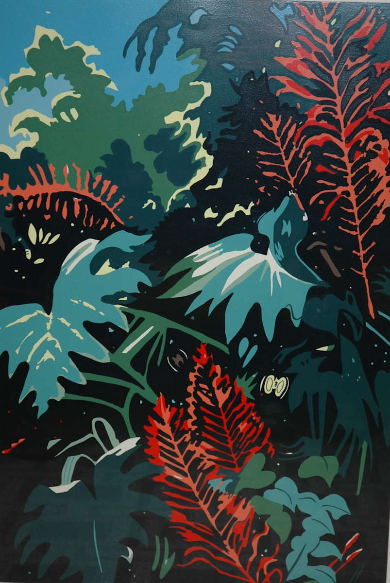 Red Bursts by Jon Carsman 