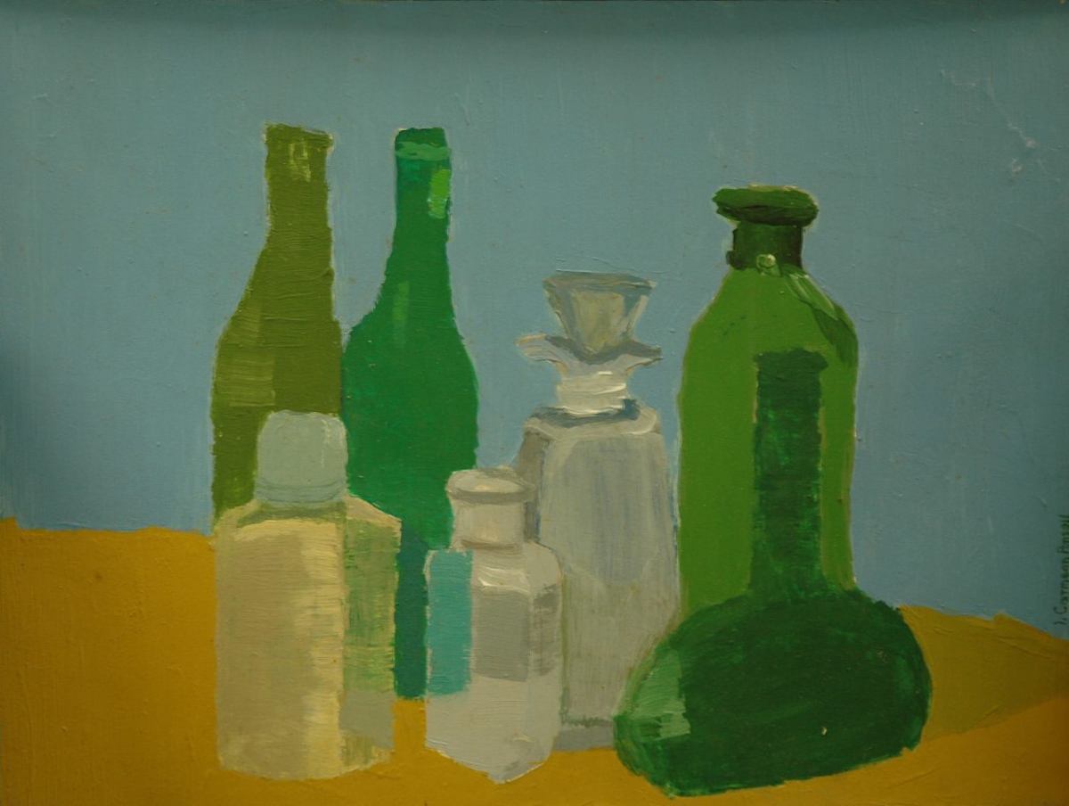 Bottles by Irene Carmean Ponsell 