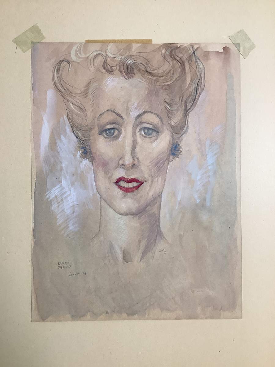 Laurie Sharp by Emlen Etting 