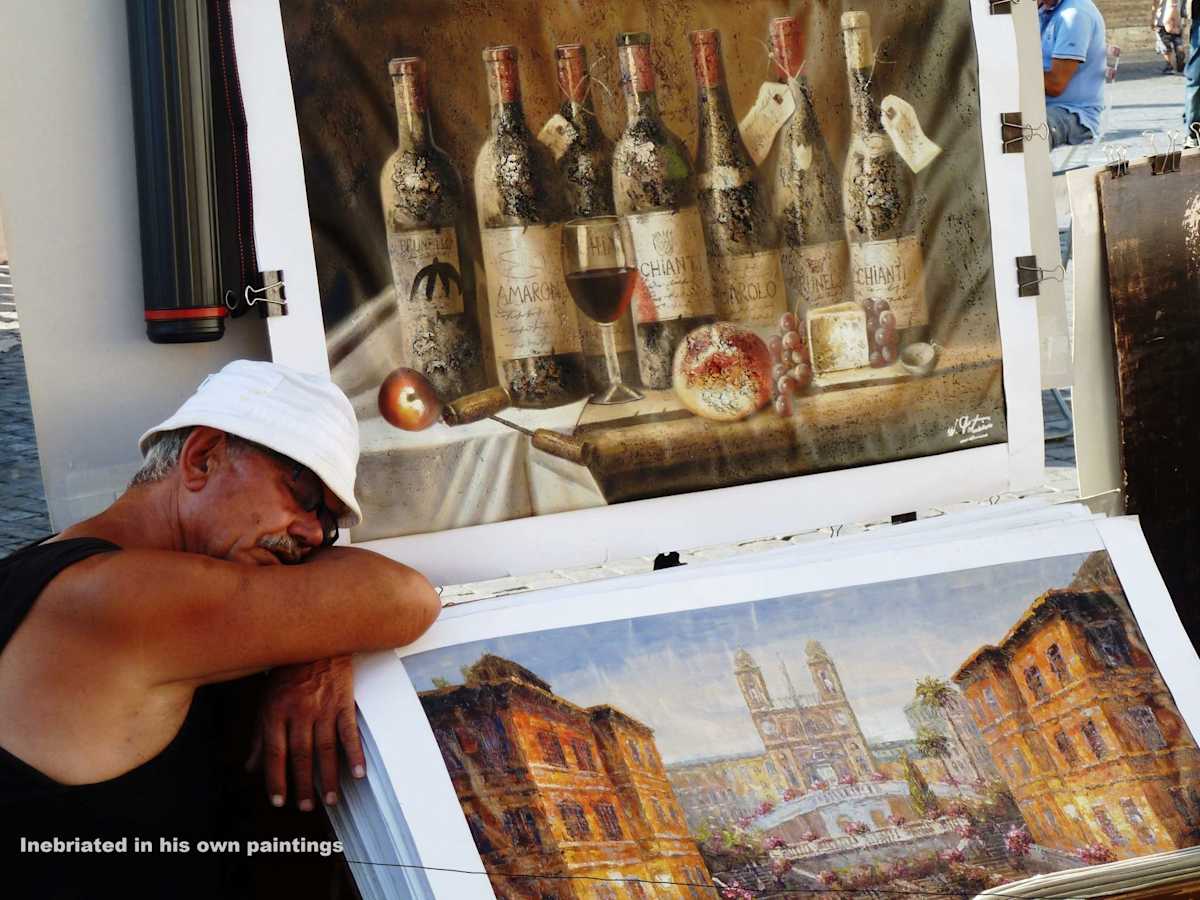 Inebriated In His Own Paintings by Cardinal Prospero Grech 
