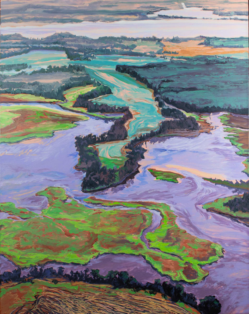 Tree Rimmed Peninsulas by Scott Wright, Image 2.