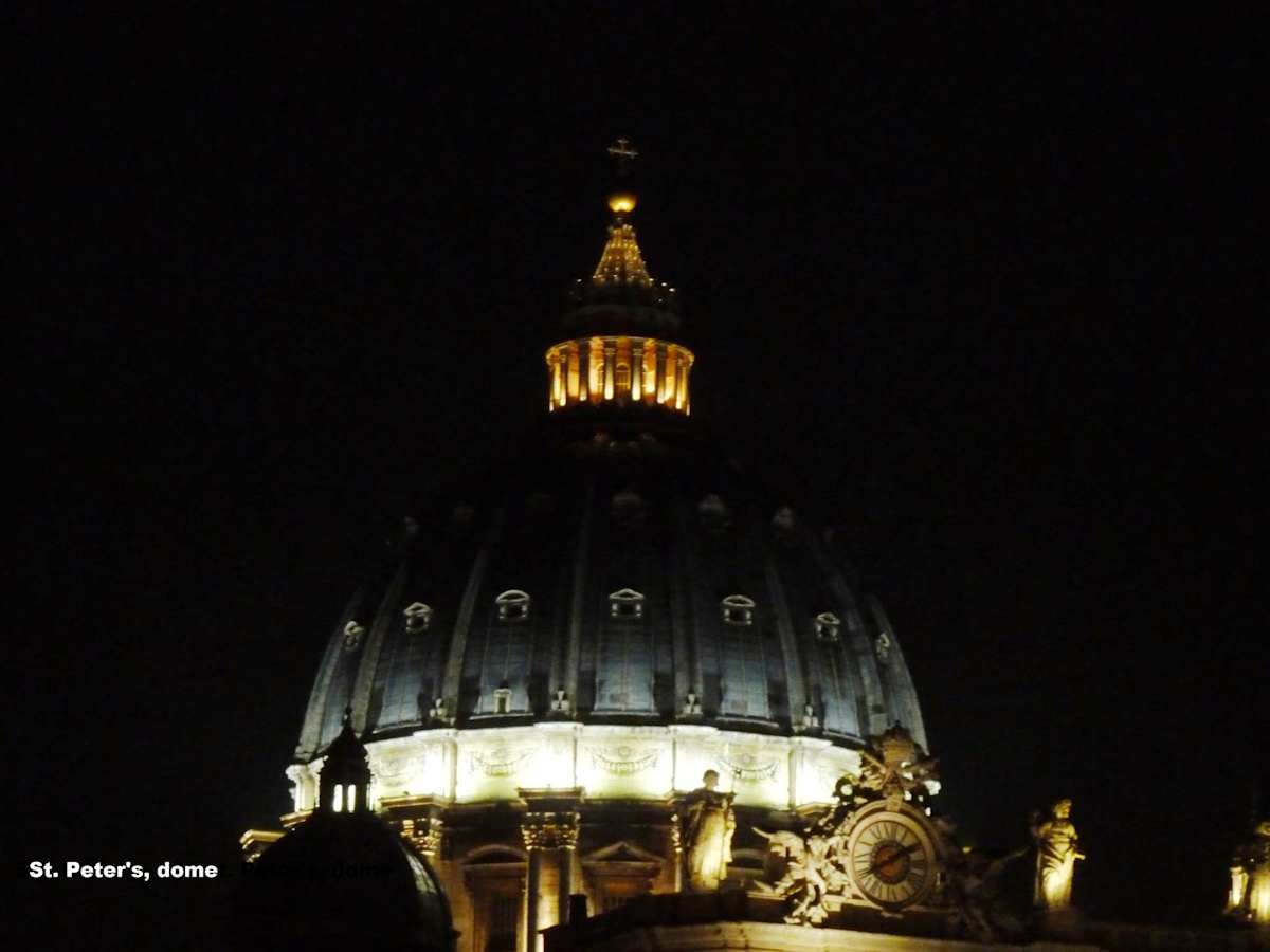 St. Peter's Basilica Dome by Cardinal Prospero Grech 