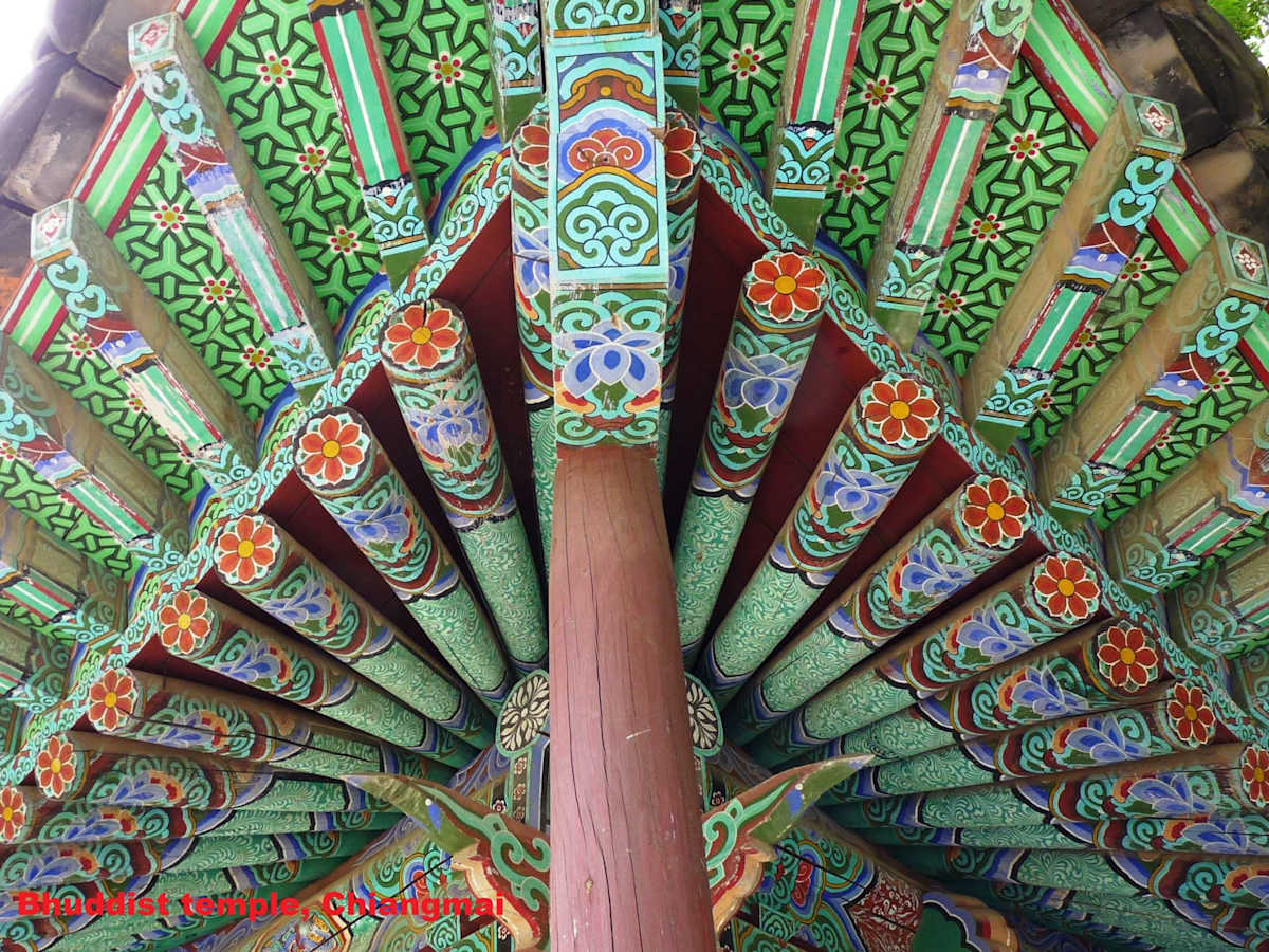 Buddhist Temple, Chiang Mai by Cardinal Prospero Grech 