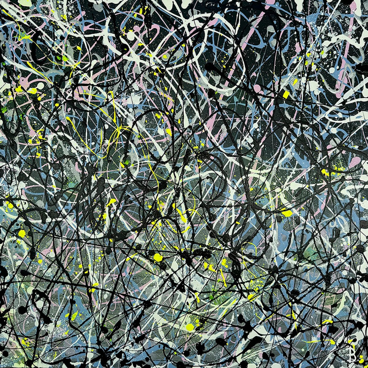 GREY I by Bridget Bradley  Image: GREY I, The Grey Series (2023) - Original Abstract Painting - © Bridget Bradley