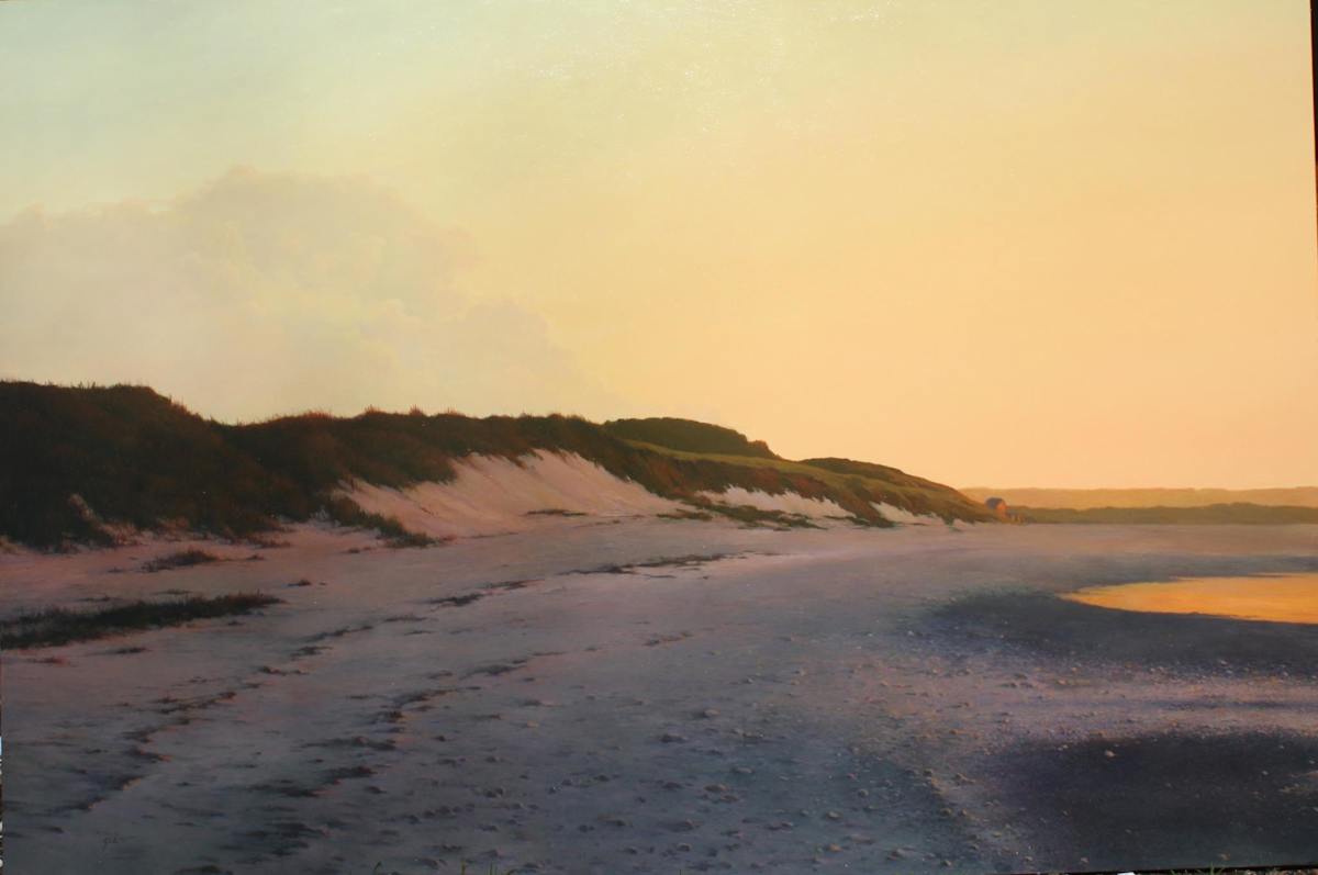 Summer Reflections by David Kooharian  Image: The last light on Cape Cod.