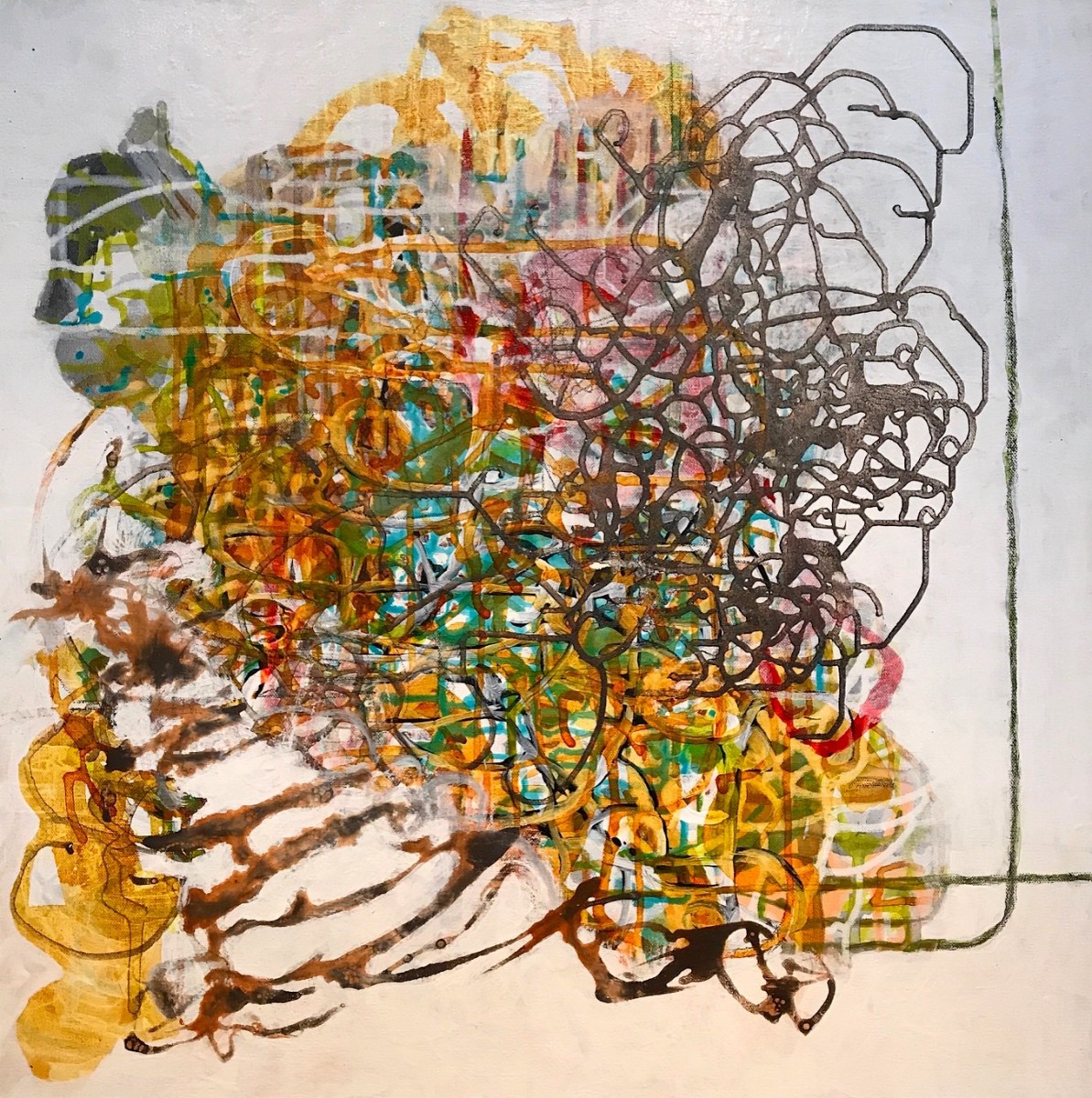Tangled Mapping #78 by Barbara Fisher 