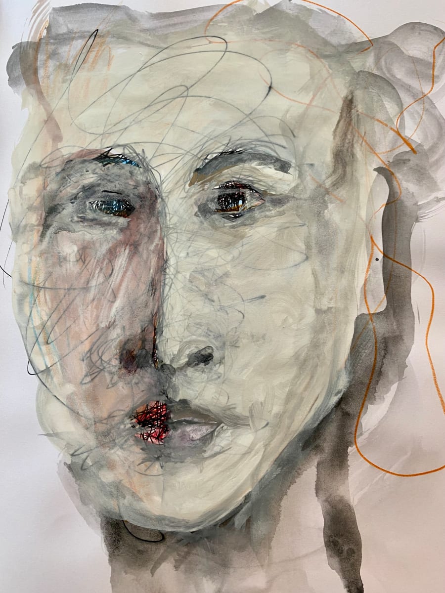 Looking Out by Darcy Johnson  Image: Face Series; Transience of Mood