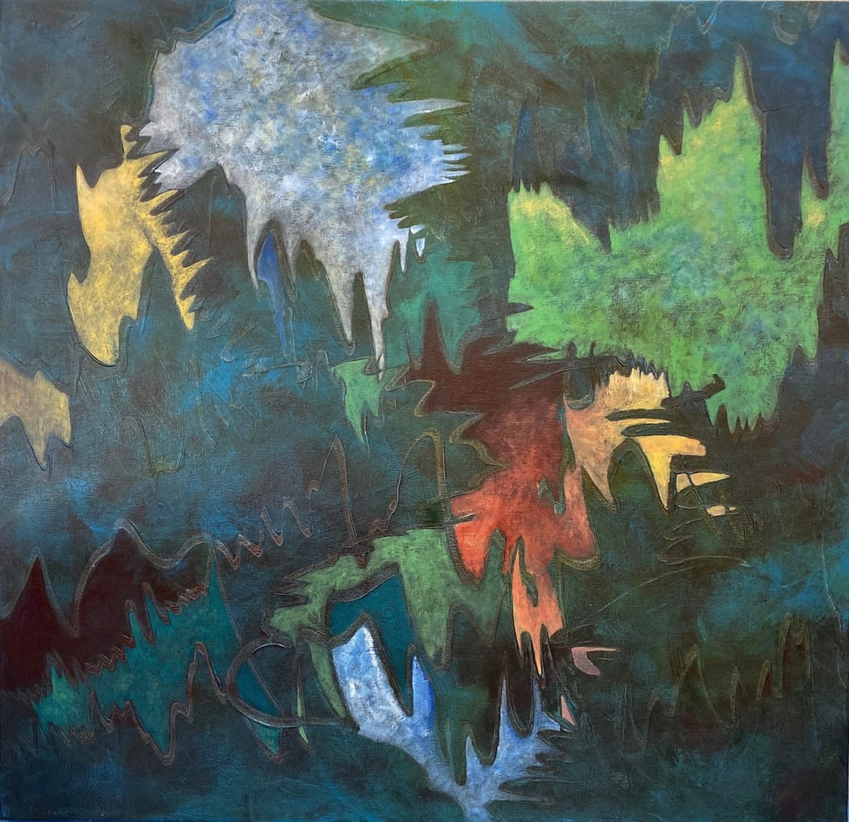 Lichen, March 2021 by Darcy Johnson  Image: Lichen, Deep Forest Series, 2021