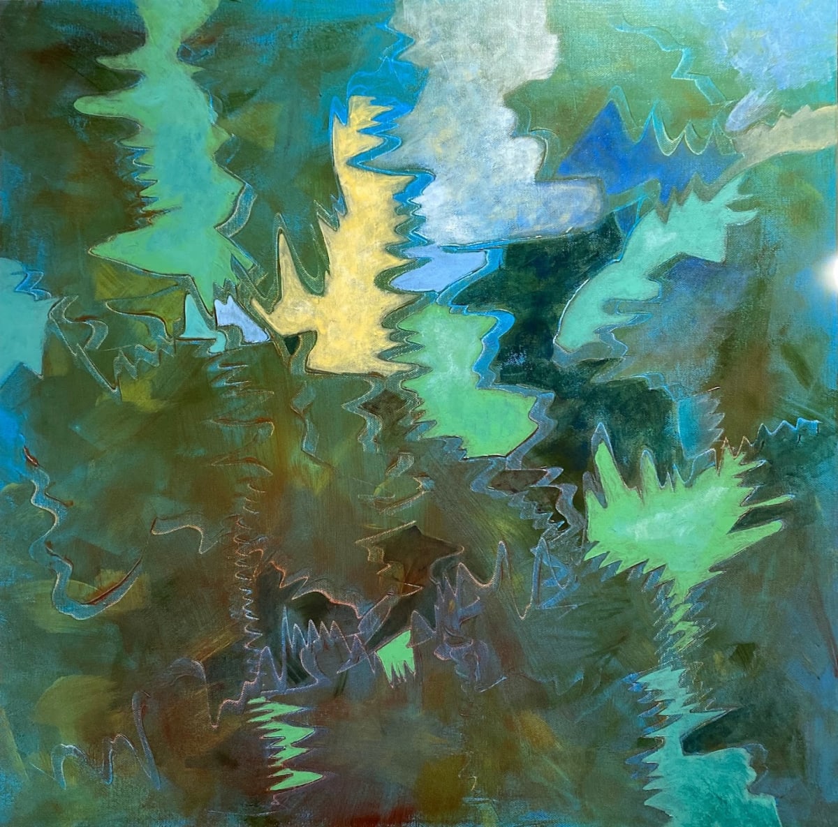 "Spring", 2021 by Darcy Johnson  Image: "Spring", Deep Forest Series, 2021