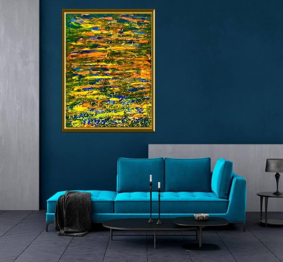Golden rain by Umbreen Hasan, Image 1.