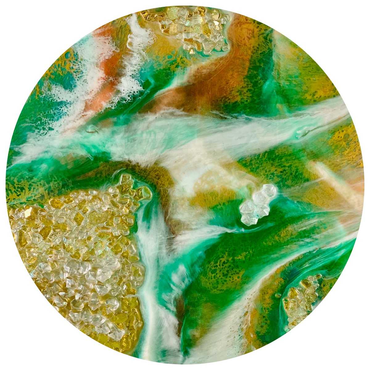Emerald garden by Umbreen Hasan, Image 1.