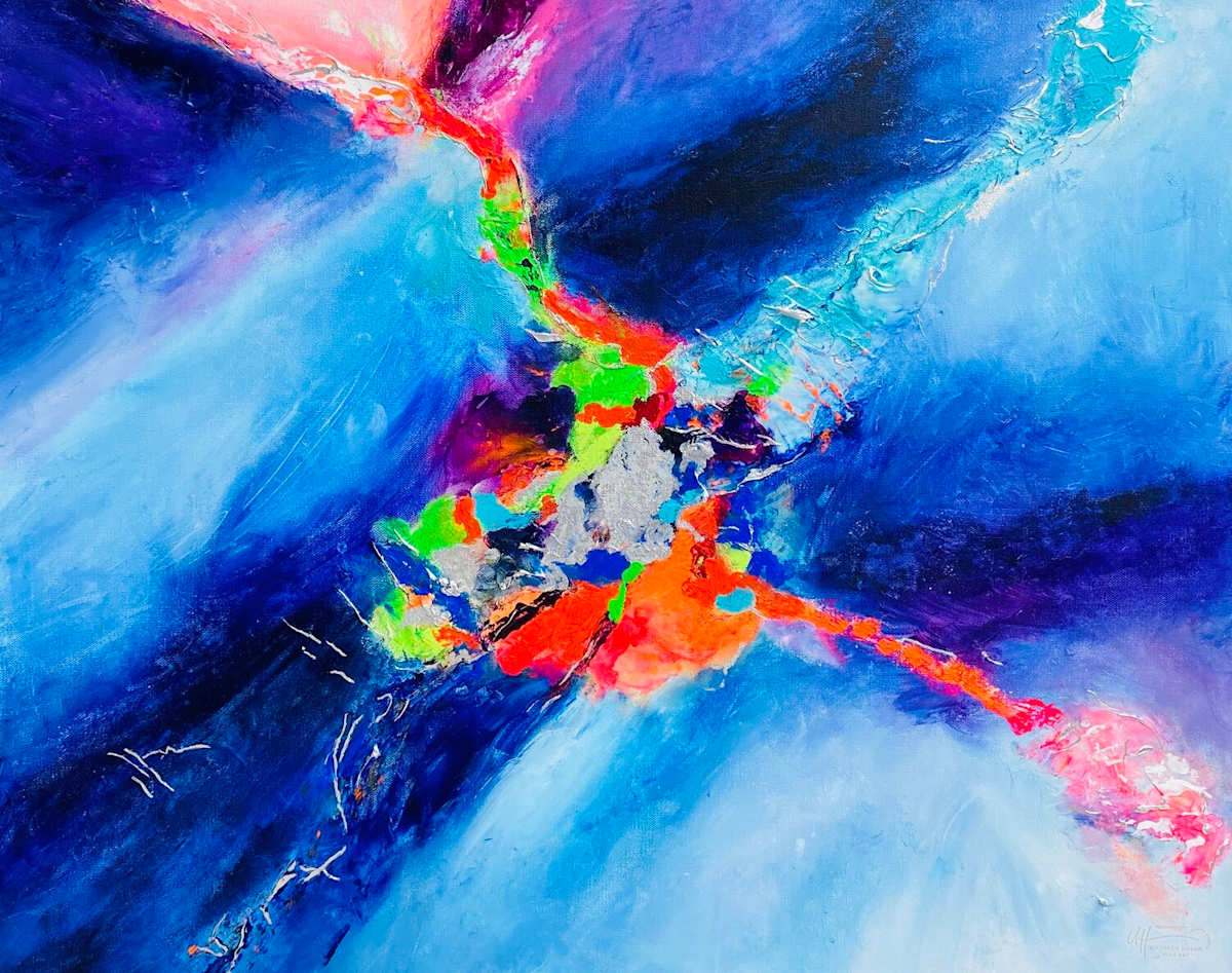 Almost blue by Umbreen Hasan, Image 1.
