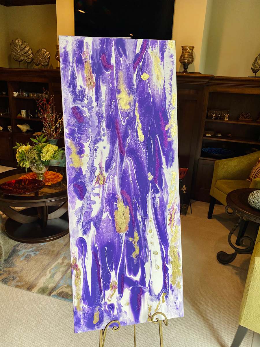 Purple rain by Umbreen Hasan, Image 1.