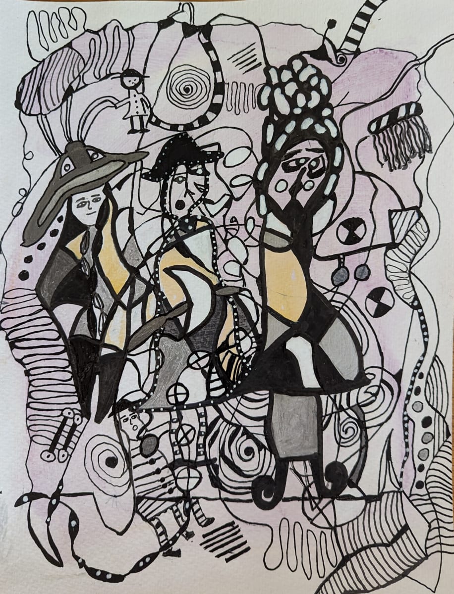 Big Hat by Helen Wade 