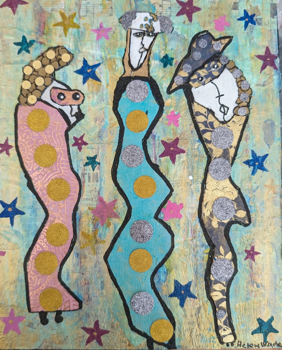 Paper Dolls 1 by Helen Wade 