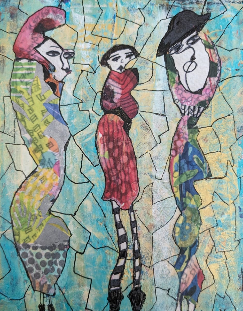 Paper Dolls 4 by Helen Wade 