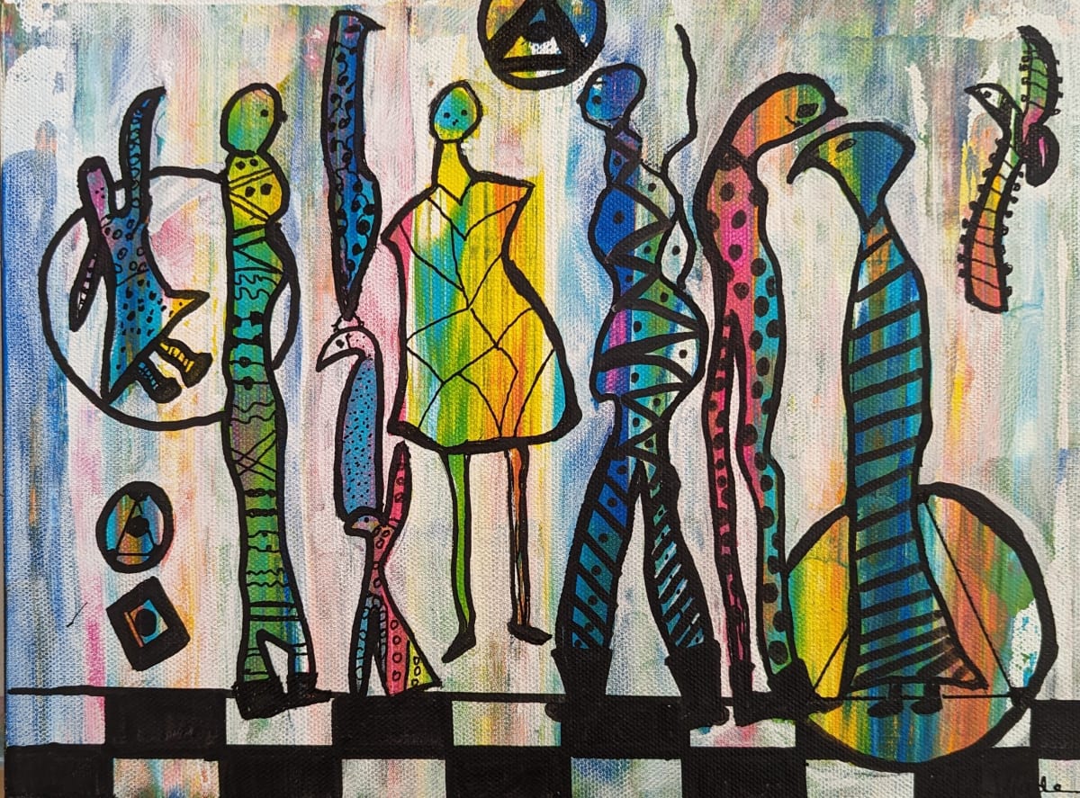 Pronouns 6 by Helen Wade 