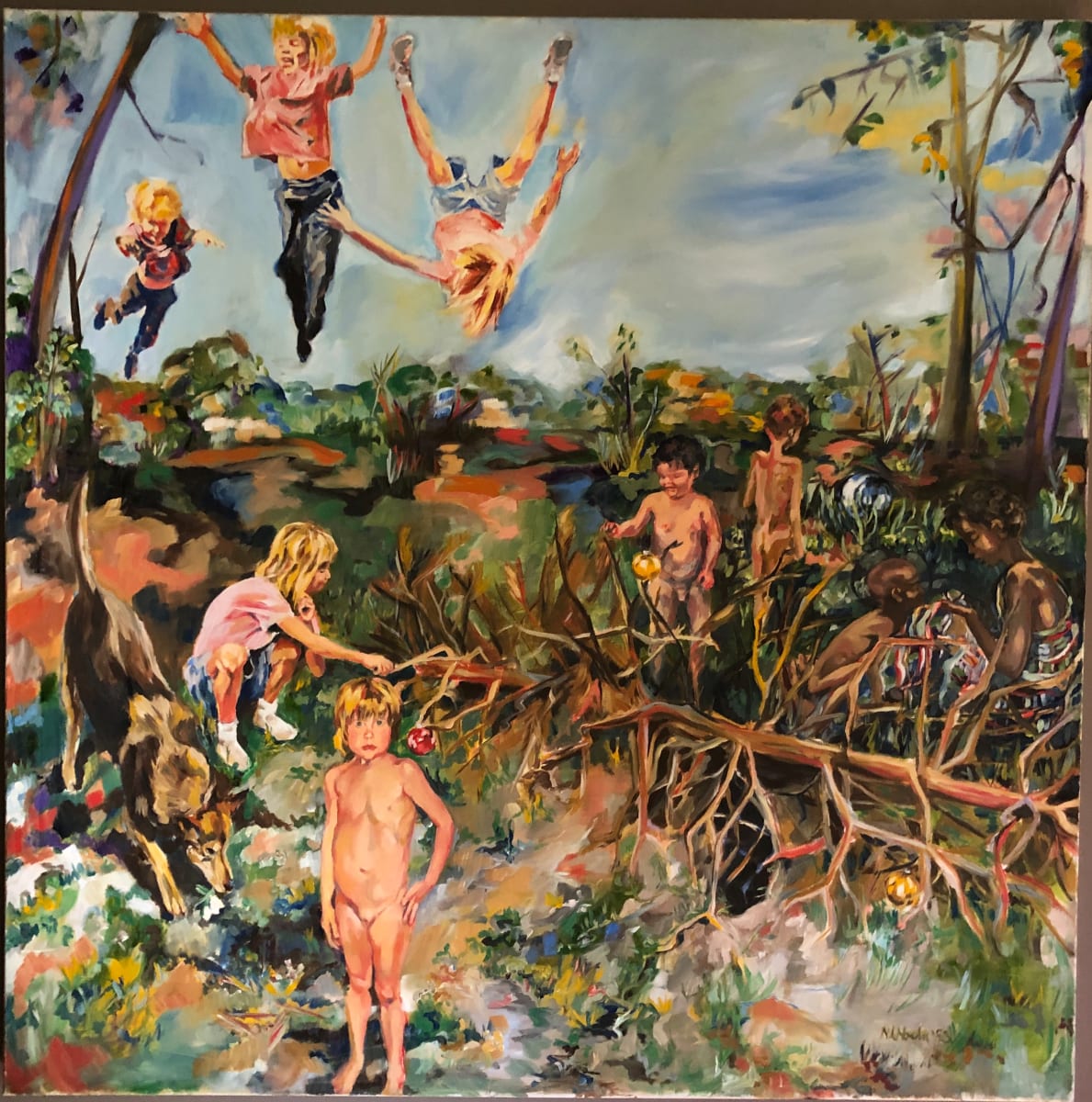 Collateral Damage  Image: #1 Collateral Damage Series
Born out of the phrase heard during the first Gulf War
