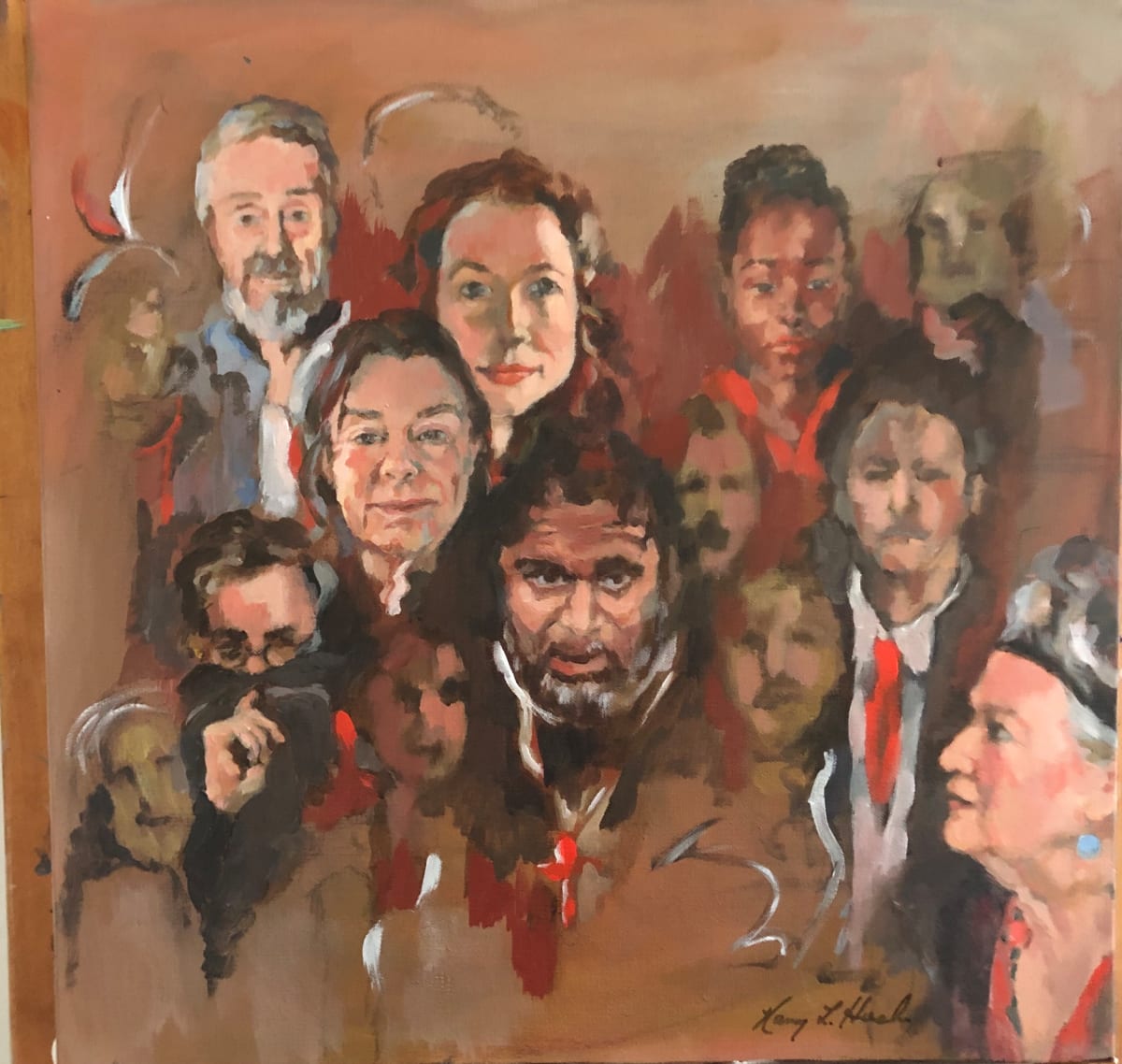 Imagine  Image: "For there is always light.  If only we're brave enough to see it.  If only we're brave enough to be it".  Amanda Gorman, " The Hill We Climb'