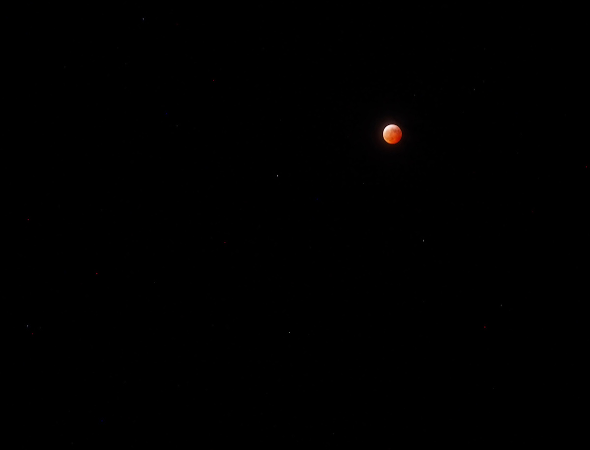 Blood Moon in March by Rebecca Sobin 