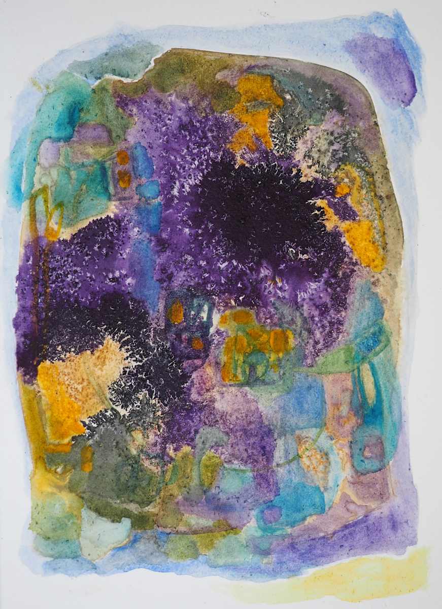 Regrowth (in Purple) by Rebecca Sobin 